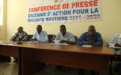 Delegates in Africa hold Decade of Action Press Conference