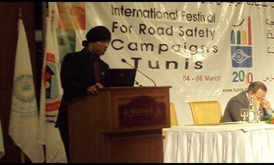 Reporting back from Tunis: International Festival for Road Safety