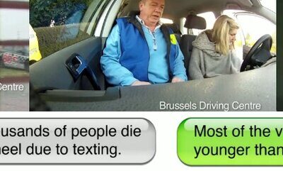 The impossibe texting and driving test – a Youtube viral sensation!