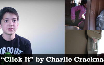 15 year old Charlie Cracknall is a film maker for road safety!