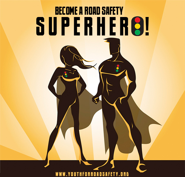 Be a superhero role model this festive season – youth road safety tips ...