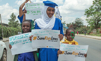 Sign the Child Declaration for Road Safety and #SaveKidsLives
