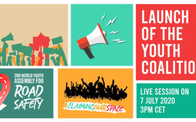 Are you ready for the launch of the Global Youth Coalition for Road Safety?
