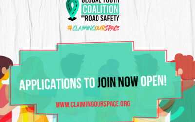 Join the Global Youth Coalition for Road Safety – applications now open!