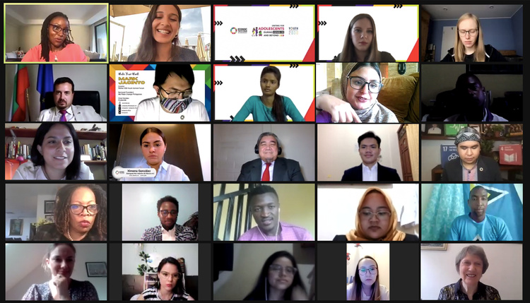 Global Youth Coalition joins first virtual ECOSOC Youth Forum