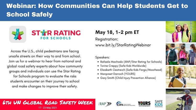 Join the webinar on How Communities Can Help Students Get to School Safely