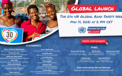 Coalition joins launch of 6th UN Global Road Safety Week