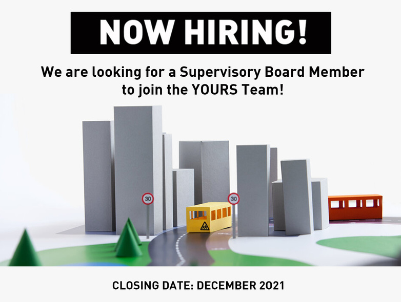 NOW HIRING: The YOURS team is looking for a Supervisory Board member