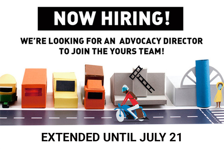 EXTENDED DEADLINE: The YOURS team is looking for an Advocacy Director