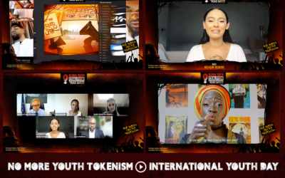 “No more youth tokenism” live stream launched during International Youth Day