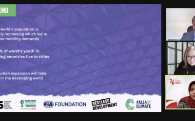 Mobilizing youth on converging the climate and mobility agenda