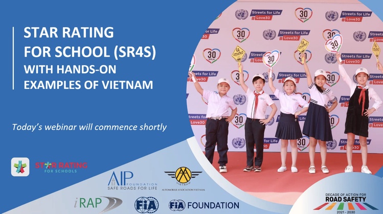 iRAP holds Star Rating for Schools (SR4S) webinar