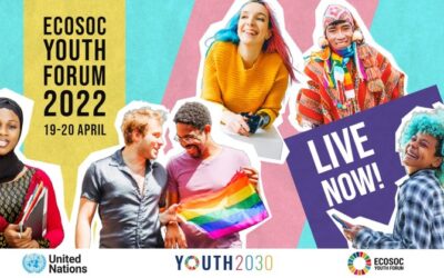 YLB members join second virtual ECOSOC Youth Forum 2022