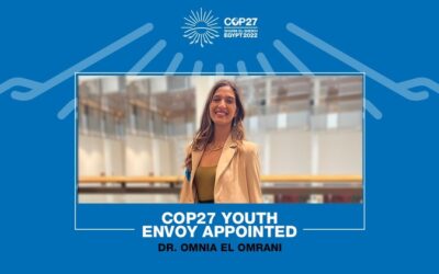 SDG Champion Omnia El Omrani named official COP27 Youth Envoy