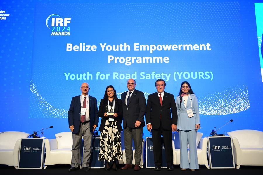 Celebrating Youth Power in Belize: An Award-Winning Programme at IRF World Congress